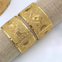 Pooja Bangles Gold Plated Bangles Set