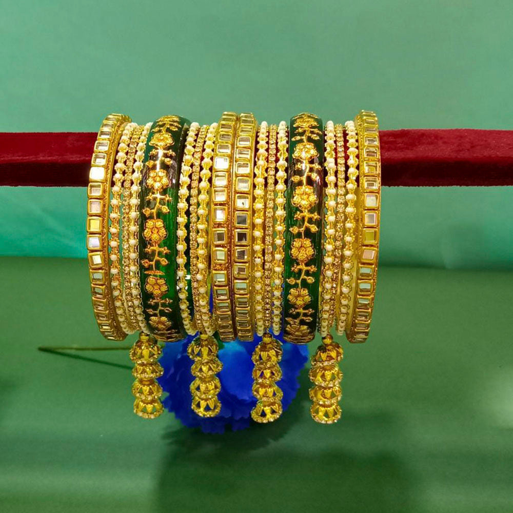 Pooja Bangles  Mirror Acrylic Bangles