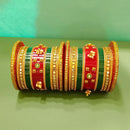 Pooja Bangles  Kundan Stone Acrylic Bangles