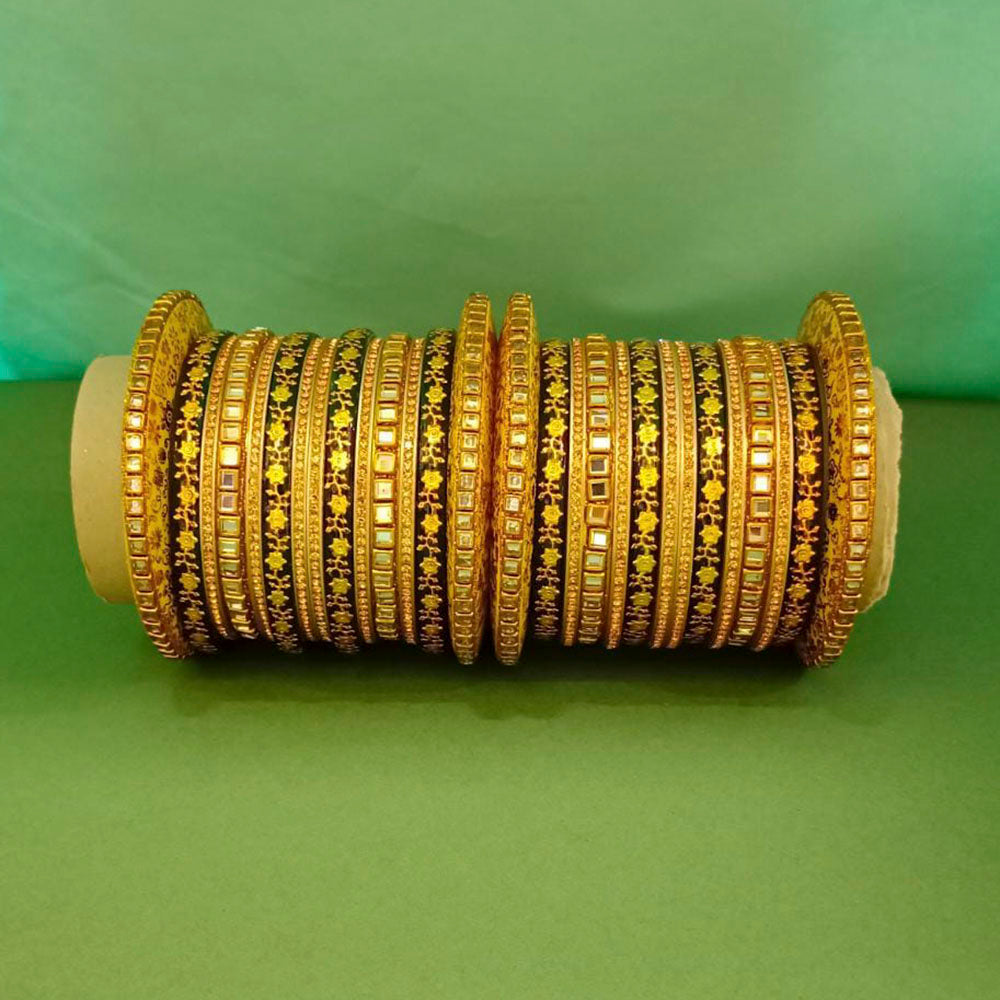 Pooja Bangles  Kundan Stone Acrylic Bangles