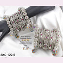 Pooja Bangles Silver Plated  Bridal Chudda Bangles Set