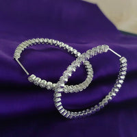 Pooja Bangles Gold Plated AD Stone Dangler Earrings