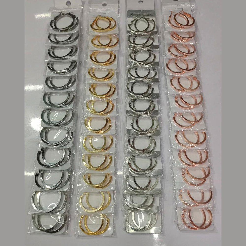 Pooja Bangles Pack Of 12 Dangler Earrings