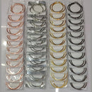 Pooja Bangles Pack Of 12 Dangler Earrings - PJEAR55