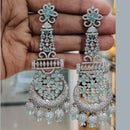 Pooja Bangles Gold Plated AD Stone Dangler Earrings