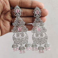 Pooja Bangles Gold Plated AD Stone Dangler Earrings