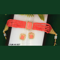 Mahavir Austrian Stone Necklace Set