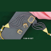 Mahavir Austrian Stone Necklace Set