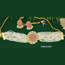 Mahavir Kundan Stone Necklace Set