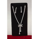 Pooja Bangles Gold & Silver Plated Ad Stone Necklace Set