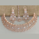 Pooja Bangles American Diamond Necklace Set