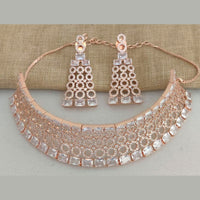 Pooja Bangles American Diamond Necklace Set