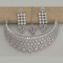 Pooja Bangles American Diamond Necklace Set
