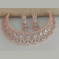 Pooja Bangles American Diamond Necklace Set