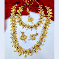 Pooja Bangles Gold Plated Crystal Stone Bridal Set