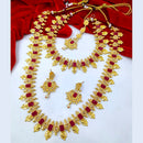 Pooja Bangles Gold Plated Crystal Stone Bridal Set