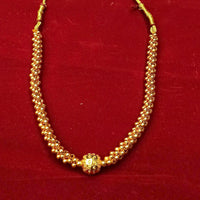 Pooja Bangles Gold Plated Maharashtrian Traditional Necklace Set