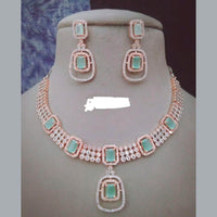 Pooja Bangles American Diamond Necklace Set