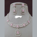 Pooja Bangles American Diamond Necklace Set