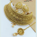Pooja Bangles Gold Plated Austrian Stone Choker Necklace Set