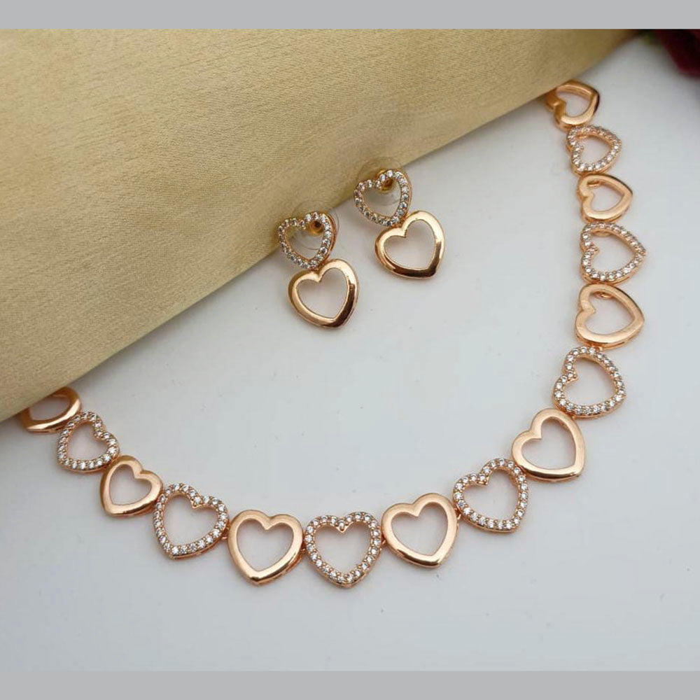 Pooja Bangles American Diamond Necklace Set