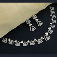 Pooja Bangles American Diamond Necklace Set