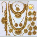 Pooja Bangles Copper Bridal Jewellery Set