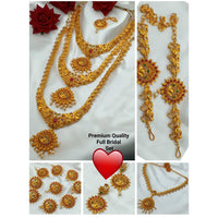 Pooja Bangles Copper Bridal Jewellery Set