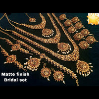 Pooja Bangles Copper Bridal Jewellery Set