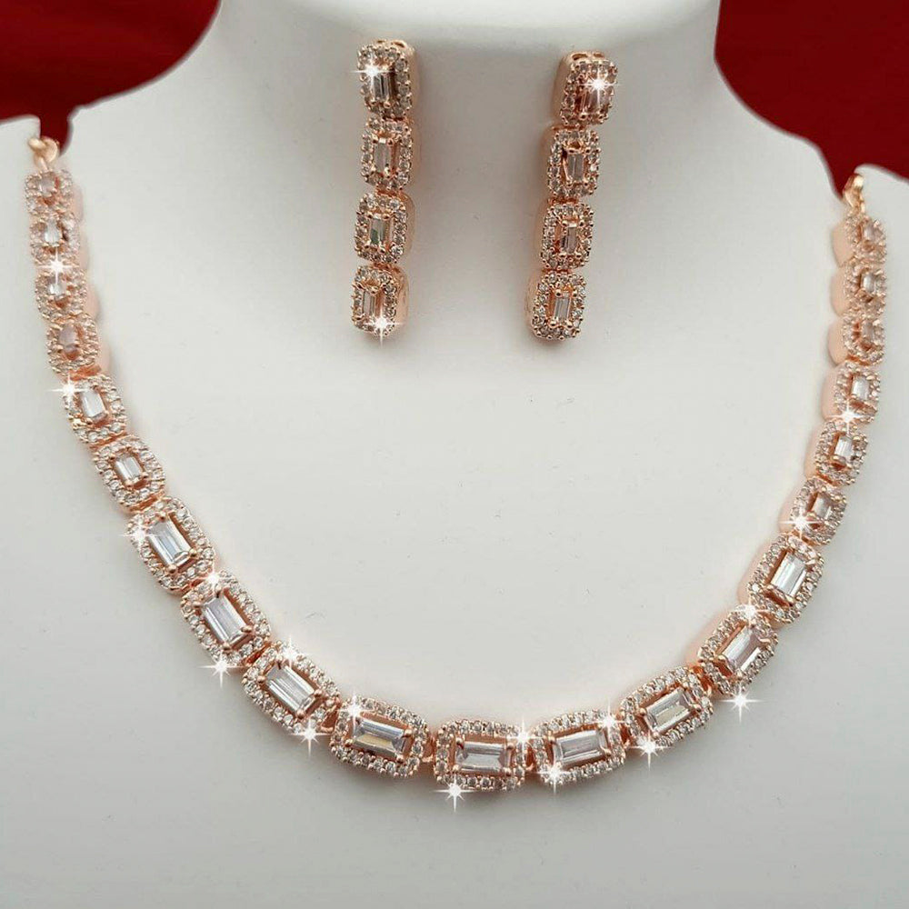 Pooja Bangles Gold Plated Ad  Stone Choker Necklace Set