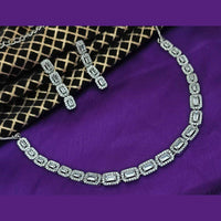 Pooja Bangles Gold Plated Ad  Stone Choker Necklace Set