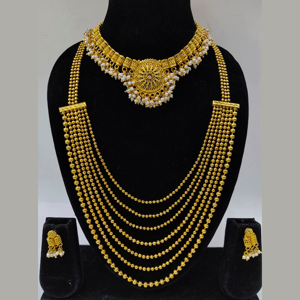 Pooja Bangles Gold Plated Kundan Stone Bridal Set