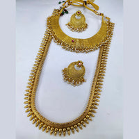 Pooja Bangles Gold Plated Kundan Stone Bridal Set