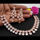 Pooja Bangles American Diamond Necklace Set