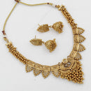 Pooja Bangles Gold Plated Choker Necklace Set