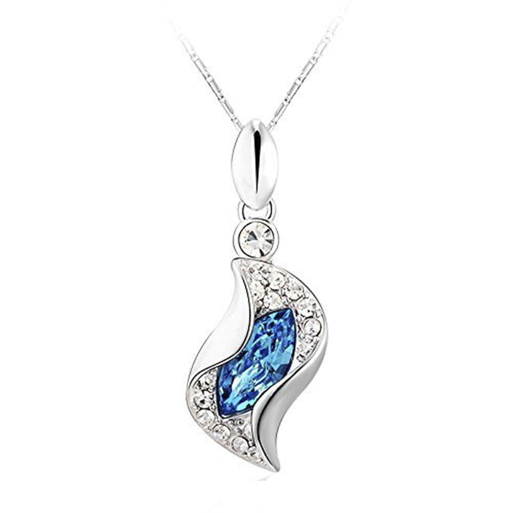 Mahi Designer Solitaire Crystal Pendant