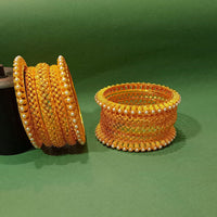 Pooja Bangles Gold Plated Designer Bangles Set