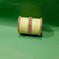 Pooja Bangles Gold Plated Designer Bangles Set