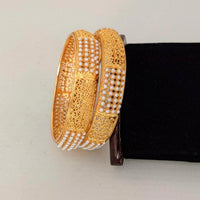 Pooja Bangles Gold Plated Designer Bangles Set