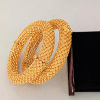 Pooja Bangles Gold Plated Designer Bangles Set