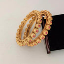 Pooja Bangles Gold Plated Designer Bangles Set