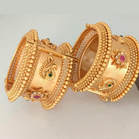 Pooja Bangles Gold Plated Designer Bangles Set