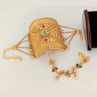 Pooja Bangles Gold Plated Designer Bracelet