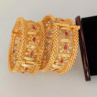 Pooja Bangles Gold Plated Bangles Set