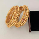 Pooja Bangles Gold Plated Bangles Set