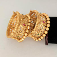 Pooja Bangles Gold Plated Bangles Set