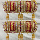 Pooja Bangles Gold Plated Bridal Bangles Set