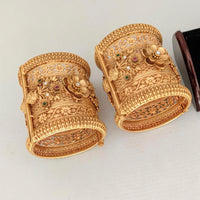 Pooja Bangles Gold Plated Bangles Set