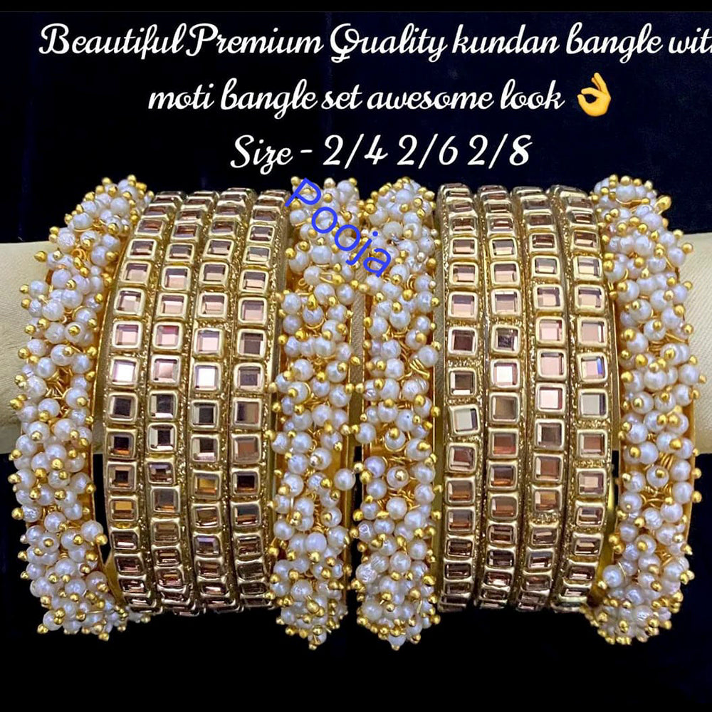 Pooja Bangles Gold Plated Bangles Set