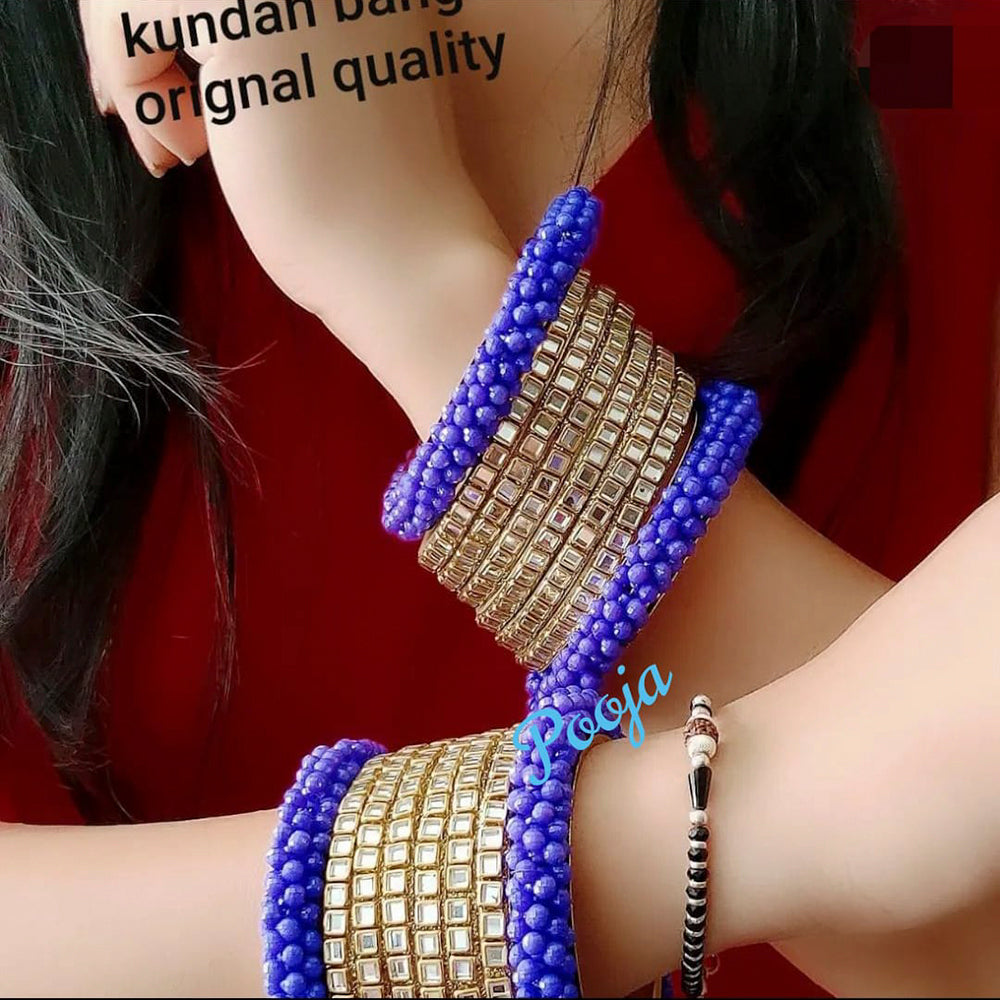 Pooja Bangles Gold Plated Bangles Set